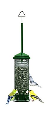 Squirrel Buster Mini Squirrel-Proof Bird Feeder for Wild Birds   4 Metal P