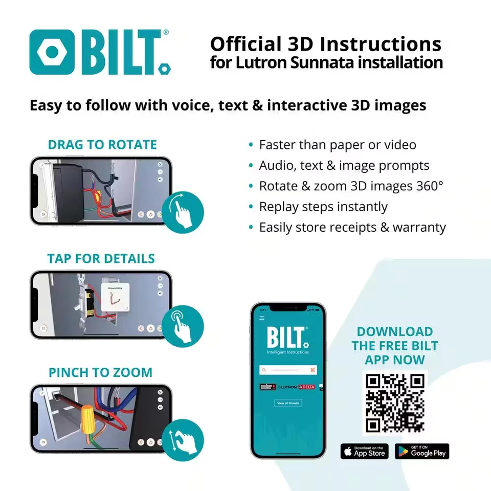 Interruptor atenuador táctil Sunnata, para bombillas LED, 150 vatios LED/3 vías o ubicación múltiple Foto 3 de 4