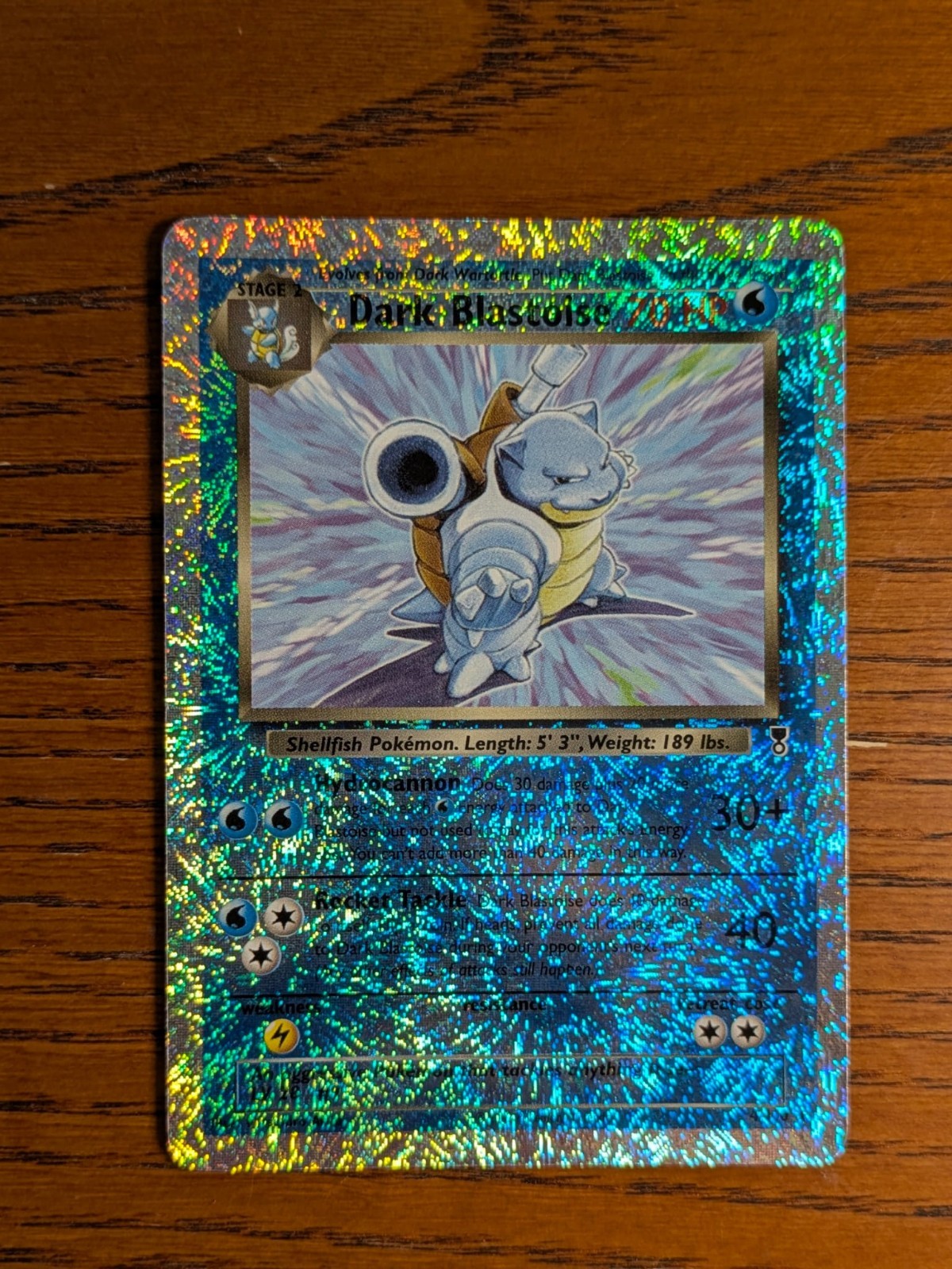Dark Blastoise Reverse Holo | Legendary Collection 4/110 - Pokemon - NM/LP