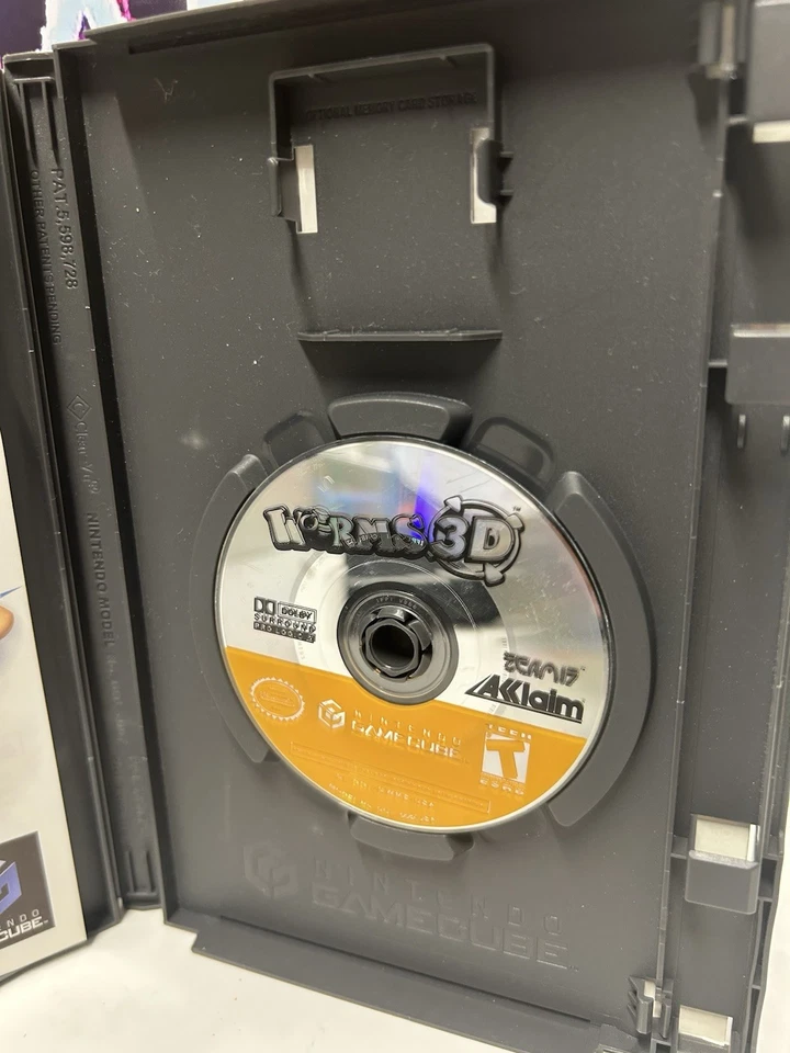 Worms 3D (Nintendo GameCube, 2003) - Disco de juego limpio completo sin arañazos Foto 3 de 4
