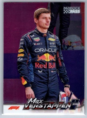 2024 Topps Paddock Pass Formula 1 Max Verstappen Chrome #1