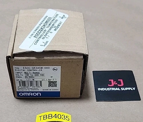 *NEW* Omron E5CC-QX3A5M-000 Digital Temperature Controller 100-240Vac + Warranty