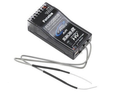 Futaba R3008SB 2.4GHz T-FHSS 8/32-Channel S.Bus2 High-Voltage Telemetry Recei...