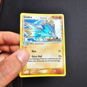Pokemon Card Seadra 37/101 Reverse Holo STAMPED Ex Dragon Frontiers 