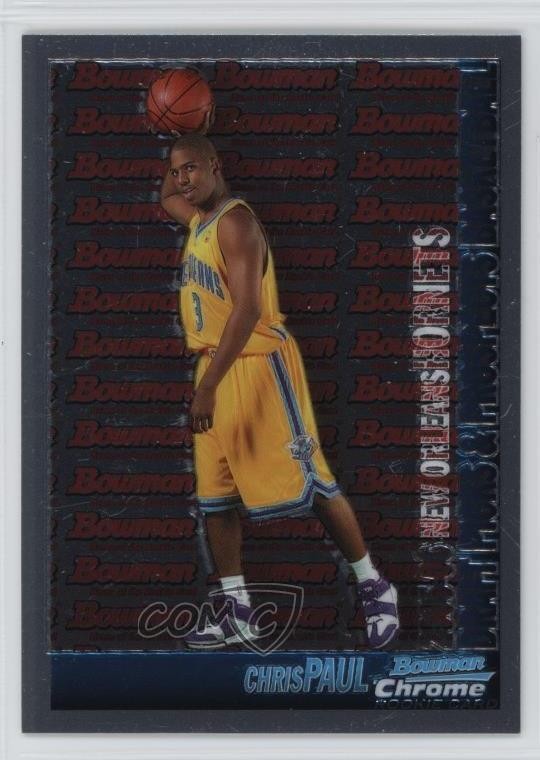 2005-06 Bowman Draft Chrome Chris Paul #111 14h3