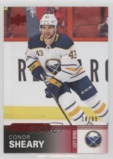 2019-20 Upper Deck Overtime Red Foil 10/99 Conor Sheary #65 1r5