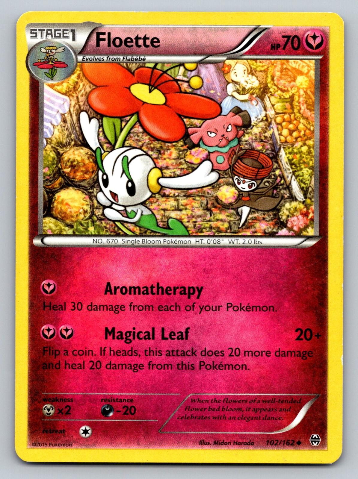 Floette 102/162 Uncommon BREAKthrough Pokemon Lightly Played