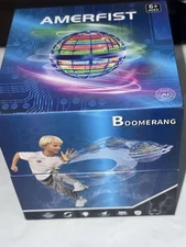 NIB Amerfist LED Lights Hover Ball for Night Flights Blue Free Shipping