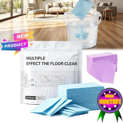 100pc Multi-surface Floor Cleaning Tablets,Multiple Effect the floors Clean ~NEW
