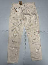 Polo Ralph Lauren Womans The Avery Boyfriend Paint Splattered Jeans 26 Free Ship