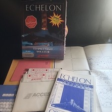 Echelon PC Game 1988 (IBM Tandy) Access Softw...