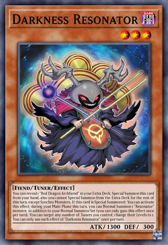 Yu-Gi-Oh! Darkness Resonator BLZD-EN001 - Ships 5/8