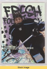 2021 Skybox Metal Universe Champions Spectrum Matthew Savoie Matt #FF13 READ 0x1