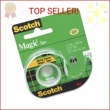 Scotch Magic Tape, 1/2 x 450 Inch (104)