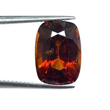 8.50 Cts Certified Natural Hessonite Garnet Sri Lanka Loose Untreated Gemstone