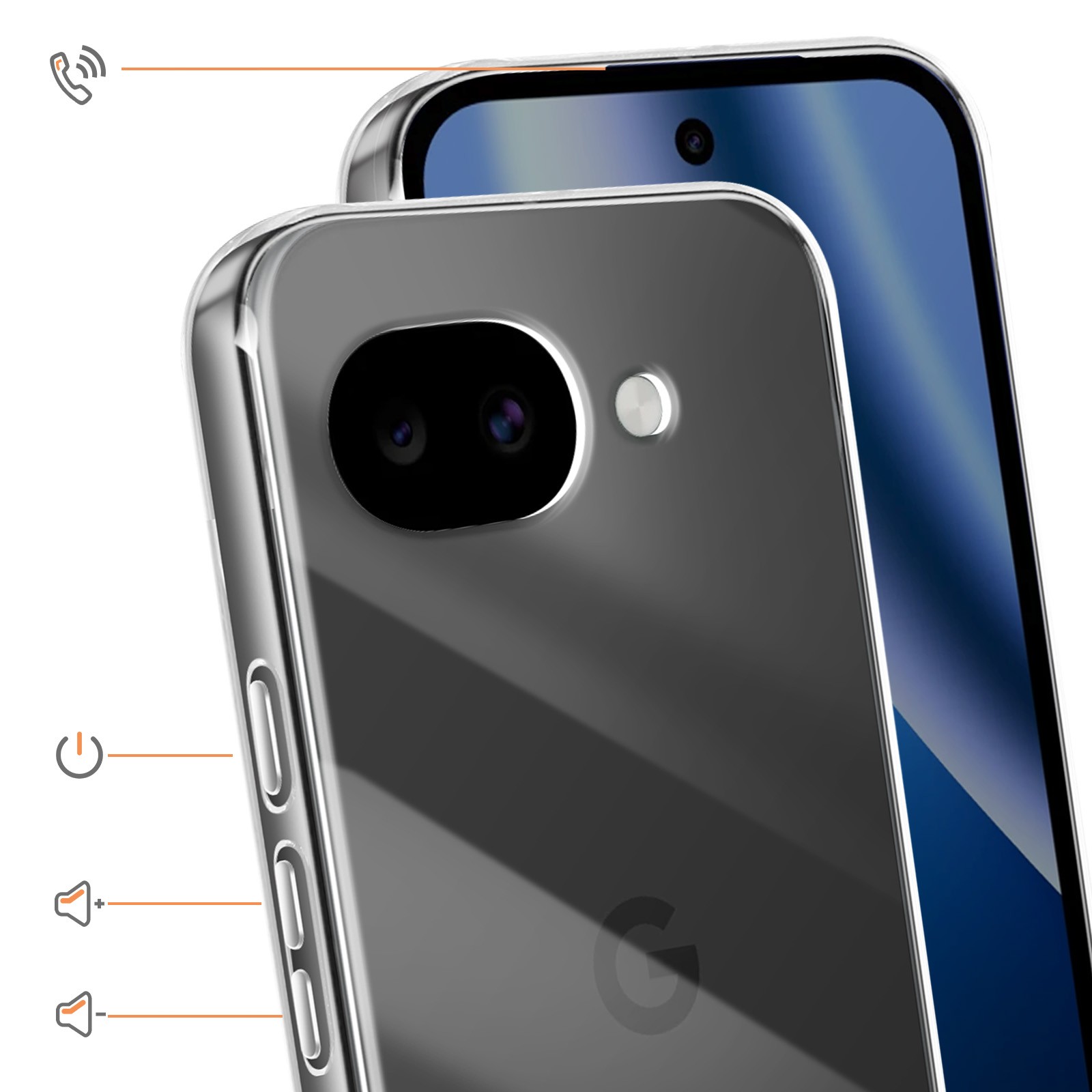 Coque Google Pixel 10a souple anti-rayures ajustement parfait mince