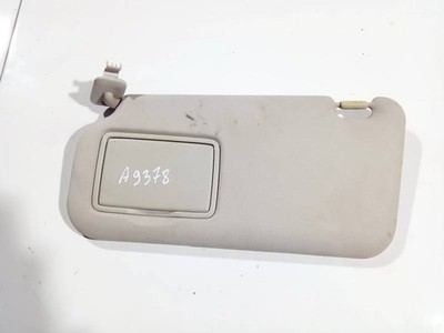 Mazda 2 2008 Sun Visor, With Light and Mirror and Clip used, Genui #2085397-91