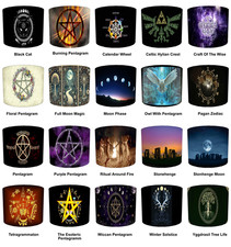 Handmade Gothic Pagans Ceiling Lampshade Table Lamp shades Pendant Lampshades
