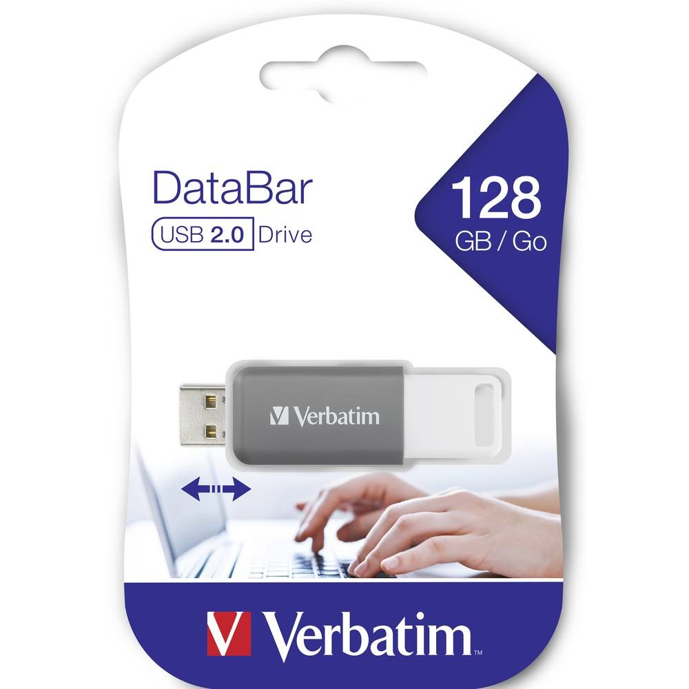 Clé USB 128 GB Verbatim gris : libérez l'espace saturé de votre ordinateur - 4