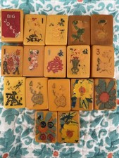 Vintage Butterscotch Catalin Bakelite Mahjong...