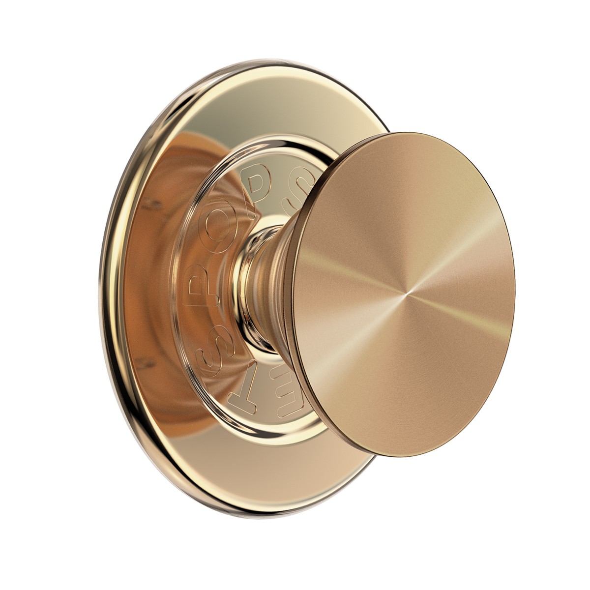 PopGrip en aluminium brossé : le support PopSockets chic collection radiale