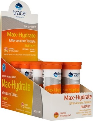 Trace Minerals MaxHydrate Endurance  Daily Energy Support Supplement  Electro...