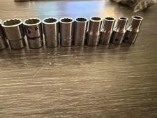 Snap-On 10 Piece SAE 1/4
