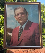 PAUL BEAR BRYANT  SIGNED AUTOGRAPHED 8X10 COLOR ALABAMA