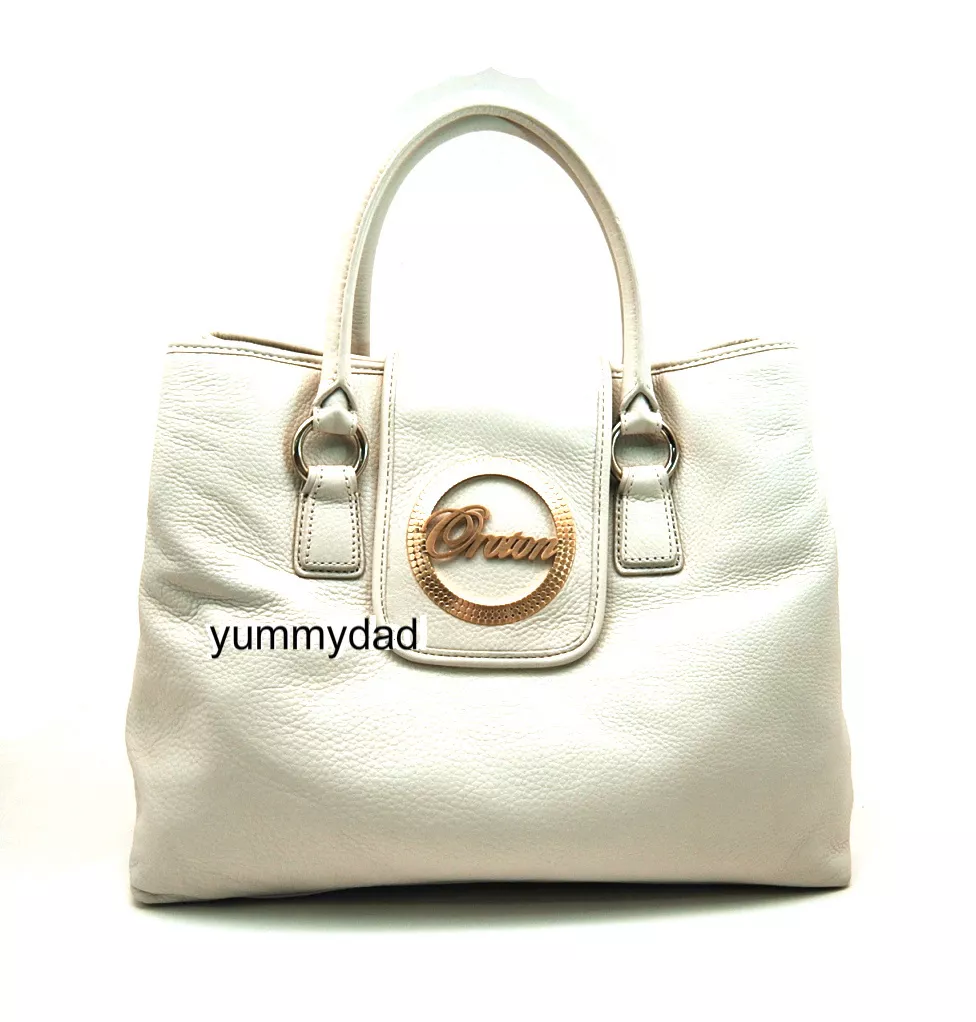 OROTON HENRI SHOPPER LEATHER TOTE BAG IN CLOUD CREAM BNWT RRP 595
