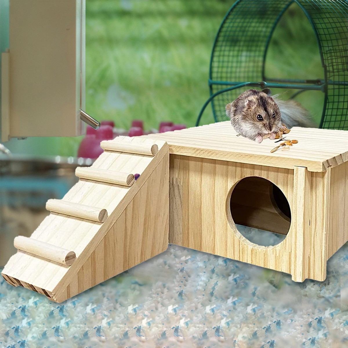 Wooden Hamster House Good Syrian Hamster Cages Wooden Hamster