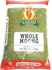 Whole Green Gram Moong Mung Beans 4 lb - Gr8 for Lentil Sprout Mix
