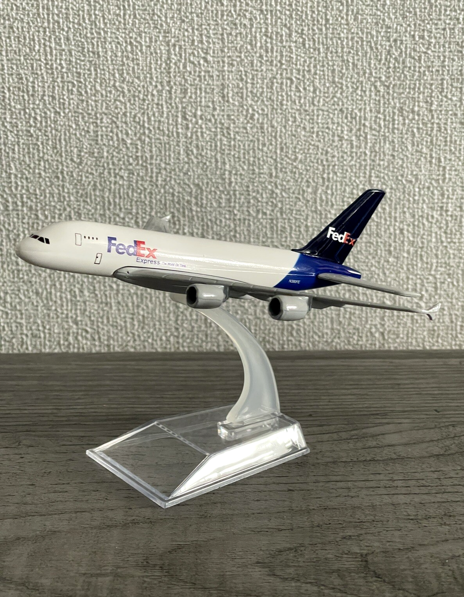航空機・ヘリコプター Jet-X 1/400 JXM126 A380 BRANIFF FEDEX CARGO AIRBUS A380 - 800F AIR PLANE RARE 1:400 NEW DIECAST