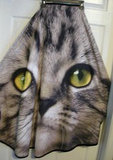 FOR CAT LOVERS MAINSTAYS KITTEN THROW BLANKET  58X58  100 POLYESTER