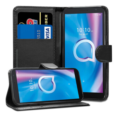 FÜR ALCATEL 1B 2020 Hülle - Kunstleder Flip Case Wallet Cover