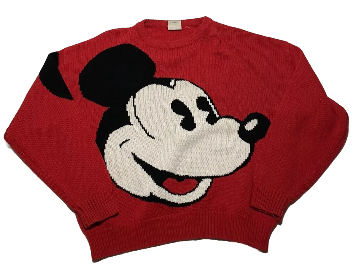 Mickey mouse knit sweater sale
