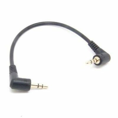 AUDIO LINE OUT KABEL STEREO RECHTER WINKEL FÜR FIIO K3 USB DAC KOPFHÖRER VERSTÄRKER