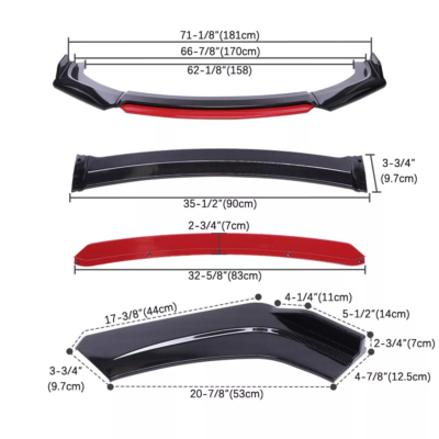 CUP SPOILERLIPPE SCHWARZ für Cupra Formentor Frontspoiler CUP SPOILERLIPPE SCHWARZ für Cupra Formentor Frontspoiler