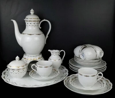 Kaiser ROMANTICA Monte Carlo Kaffee-Teeservice Porzellan 6 Personen Teller Tasse - Bild 1 von 4