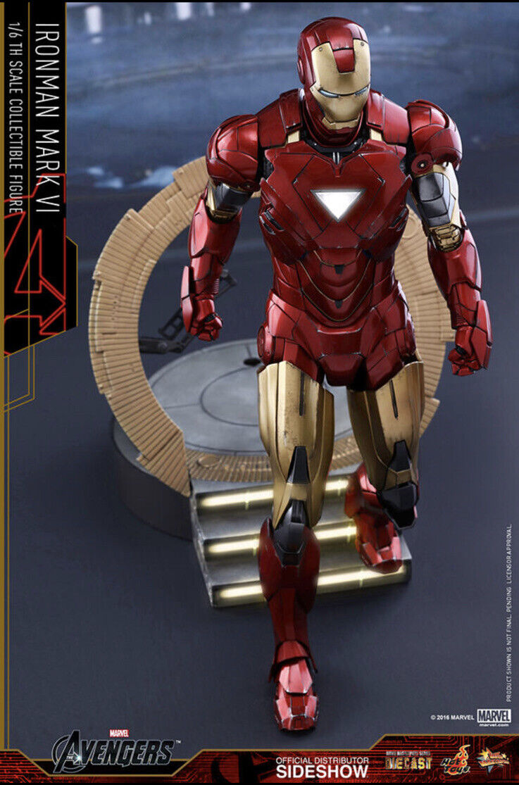 Hot Toys MMS378-D17 The Avengers IRON MAN Mark VI Diecast Hot Toys MMS378-D17 The Avengers IRON MAN Mark VI Diecast