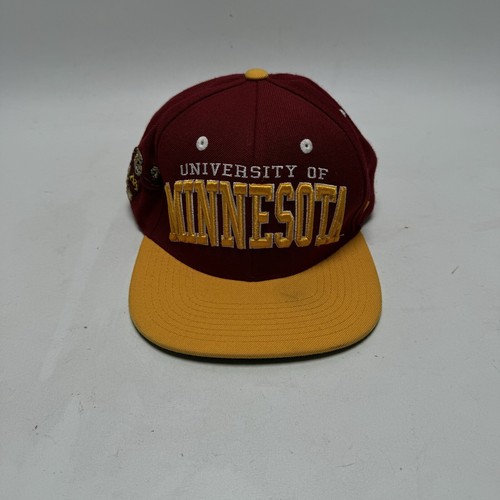 Minnesota Golden Gophers Hat Cap Snap Back Maroon Gold Goldy Zephyr - Picture 19 of 20