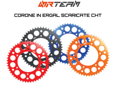 CHT Krone Ergal Honda CR 250 88-07 52 Zähne Rot