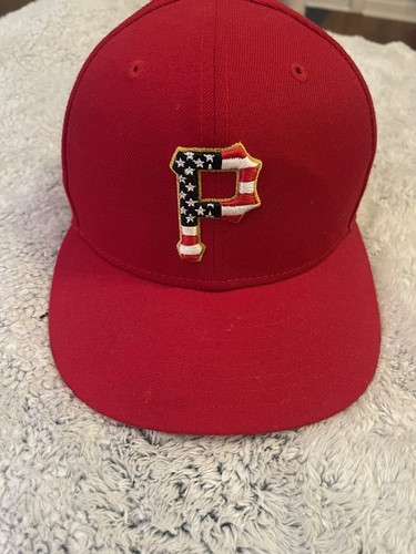 New Era Cap Hat Red USA Flag Stars 
