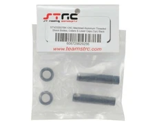 ST Racing Concepts Vaterra Ascender Aluminum Threaded Shock Bodies (2) (Black)