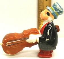Vintage Walt Disney Jiminy Cricket Ramp Push Walker Hard Plastic Hong Kong Works