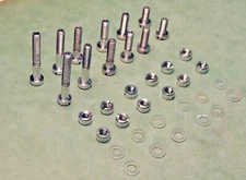 TURNTABLE CARTRIDGE SCREWS ALUMINUM ANTI-MAGNETIC NUTS BOLTS washers HEADSHELL