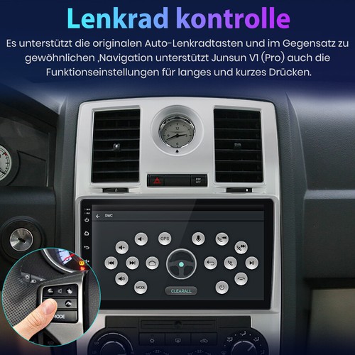 Android 13 Carplay Autoradio Für Chrysler 300C LELX 2004-2007 GPS NAVI 2G+64GB - Bild 7 von 11