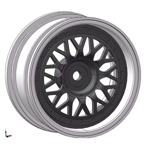 1/10 RC Drift Aluminum Adjustable Offset Wheels for Tamiya Yokomo On-road Car - Picture 7 of 28