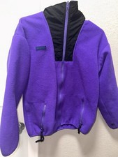 Girls Purple And Black Aztec Columbia Jacket Size Girls Large