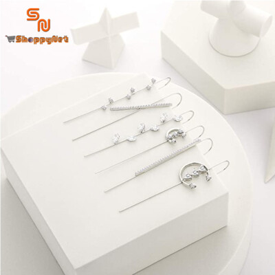 15-teiliges Ear Cuff Set Für Damen - Ohrclips Ohne Piercing In Silber