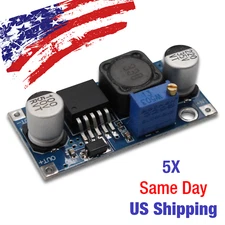 DC-DC Step Up Voltage Converter XL6009 LM2577 Module Adjustable 1.25V-35V 5PCS